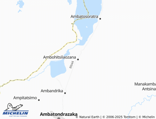 MICHELIN Ambohitsilaozana map - ViaMichelin