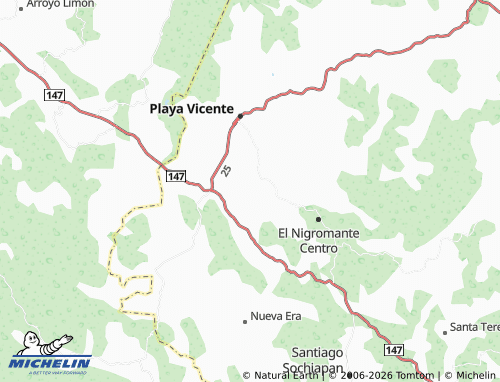 Mapa MICHELIN Chilapa del Carmen - ViaMichelin