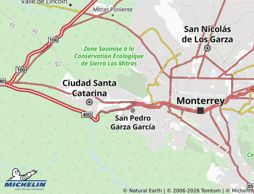 Mappa MICHELIN Revolución Segundo Sector - ViaMichelin