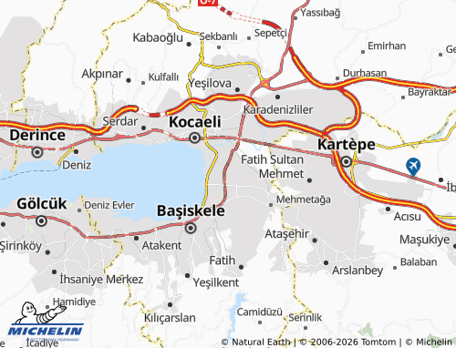 Mappa MICHELIN Vezirçiftliği - ViaMichelin