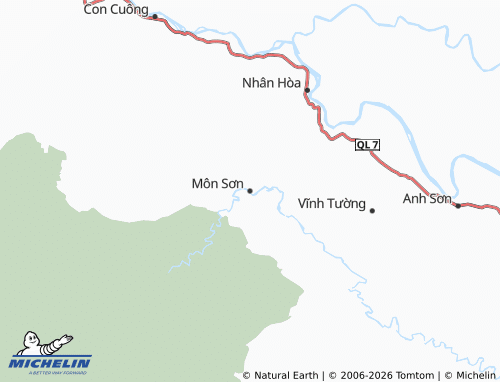 Mapa MICHELIN Môn Sơn - ViaMichelin