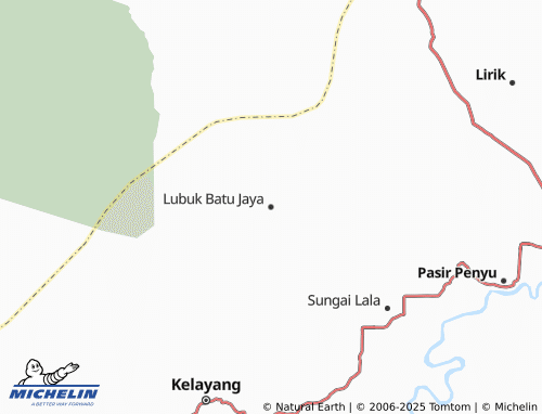 MICHELIN Lubuk Batu Jaya map - ViaMichelin