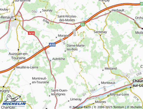 Carte MICHELIN Le Pavot - ViaMichelin