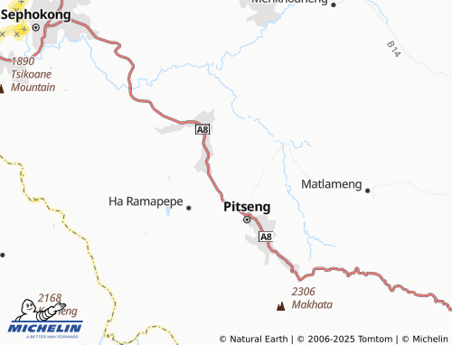 MICHELIN Ha Fako map - ViaMichelin