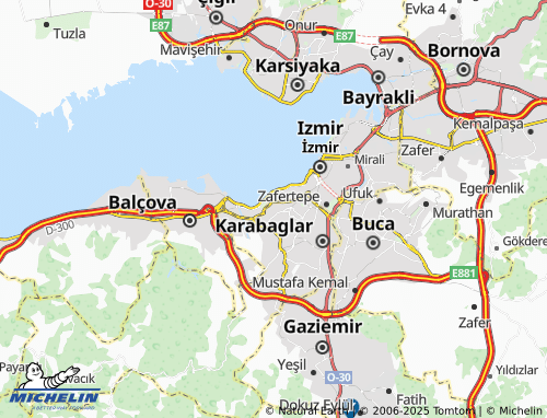 MICHELIN-Landkarte Basın Sitesi - ViaMichelin