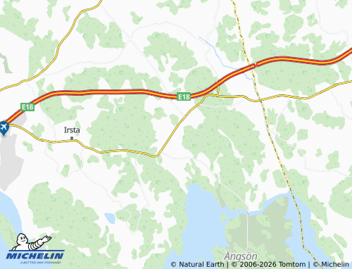 Carte MICHELIN Ändesta - ViaMichelin