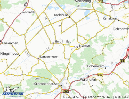 Carte MICHELIN Alteneich - ViaMichelin