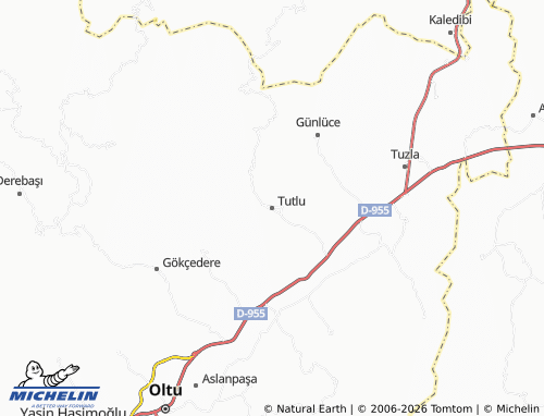 Mappa MICHELIN Tutlu - ViaMichelin