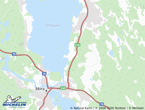 Mappa MICHELIN Vattnäs - ViaMichelin
