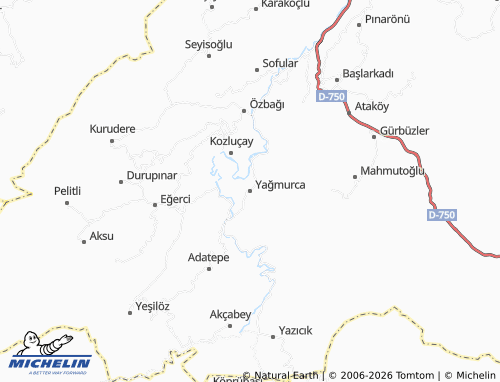 Mapa MICHELIN Yağmurca - ViaMichelin