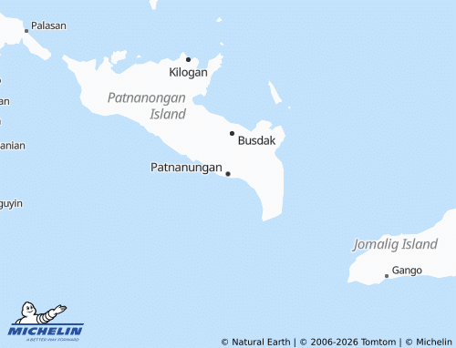 MICHELIN Patnanungan map - ViaMichelin