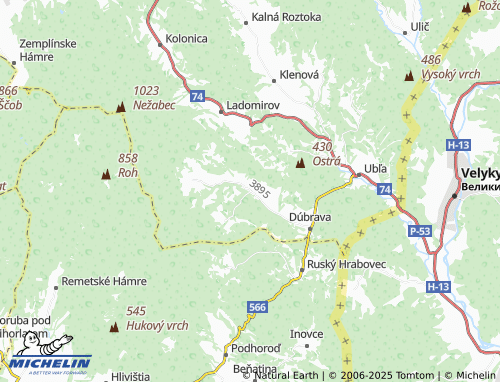 Carte MICHELIN Šmigovec - ViaMichelin