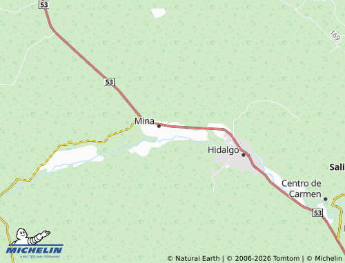 MICHELIN El Barrial map - ViaMichelin
