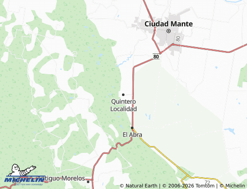 MICHELIN Quintero Localidad map - ViaMichelin