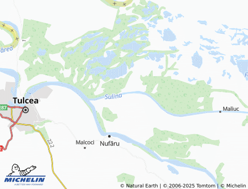 MICHELIN Ilganii De Sus map - ViaMichelin