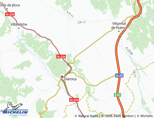 Mapa MICHELIN Retascón - ViaMichelin