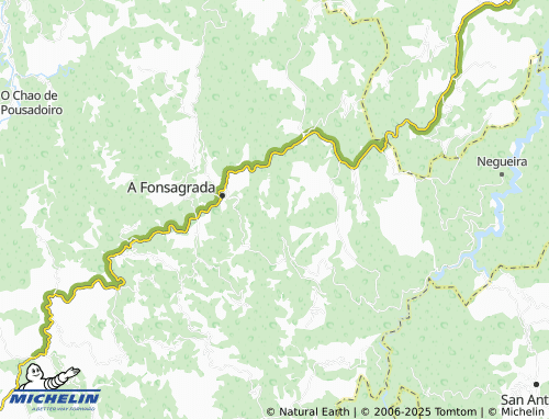 Carte MICHELIN San Martín de Suarna (San Martín) - ViaMichelin
