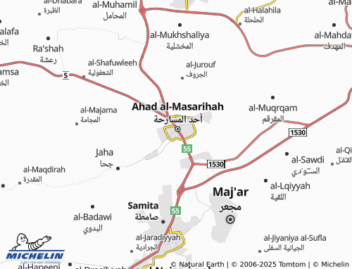 MICHELIN Al Baladiah map - ViaMichelin