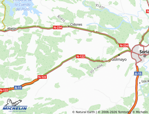 Mappa MICHELIN Villaciervos - ViaMichelin