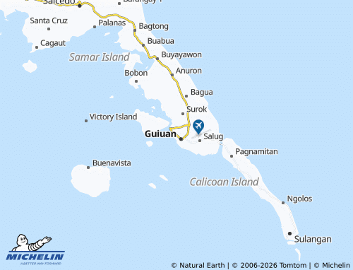 MICHELIN Poblacion Ward 7 map - ViaMichelin