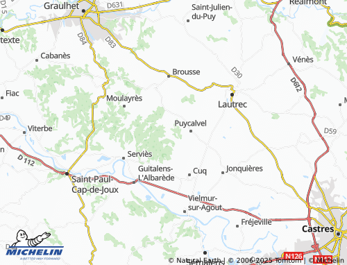 MICHELIN La Broque map - ViaMichelin