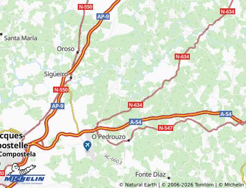MICHELIN Campo map - ViaMichelin