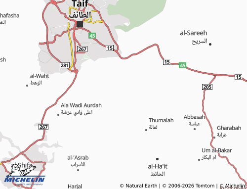 Carte MICHELIN al-Nasba - ViaMichelin