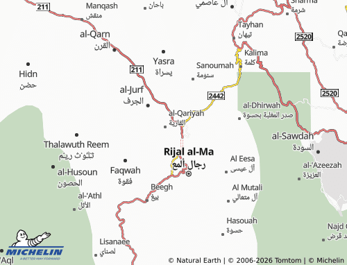 Carte MICHELIN Athalif - ViaMichelin