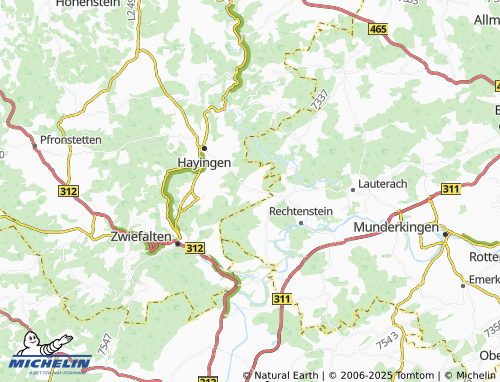 Mappa MICHELIN Oberwilzingen - ViaMichelin