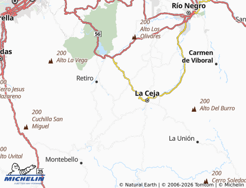 Carte MICHELIN Lejos del Nido - ViaMichelin