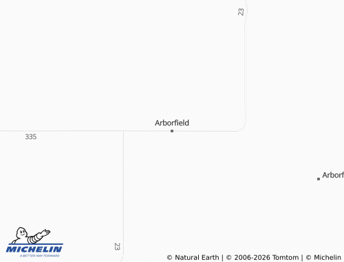 Carte MICHELIN Arborfield - ViaMichelin