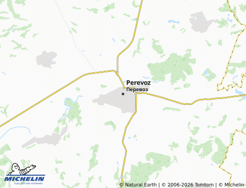 MICHELIN-Landkarte Perevoz - ViaMichelin