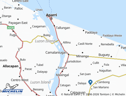 Mappa MICHELIN Centro Norte - ViaMichelin