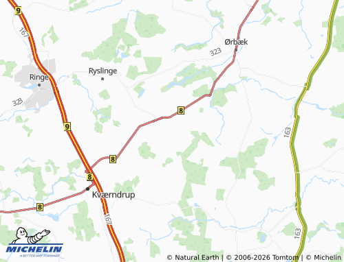 Mappa MICHELIN Gislev Holme - ViaMichelin