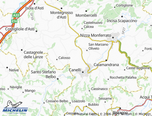 MICHELIN Serra Masio map - ViaMichelin