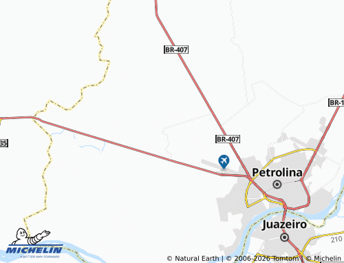Mappa MICHELIN N3 Núcleo Habitacional - ViaMichelin