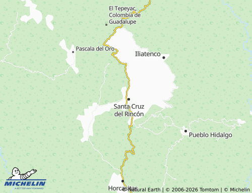 MICHELIN-Landkarte Piedra Pinta - ViaMichelin