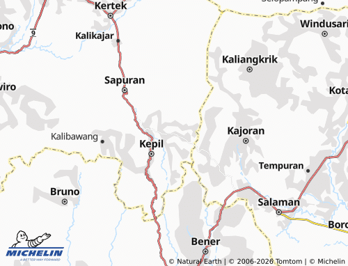 MICHELIN-Landkarte Kagungan - ViaMichelin