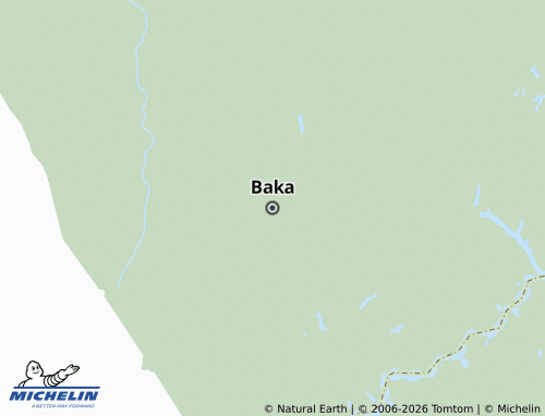 Mappa MICHELIN Baka - ViaMichelin