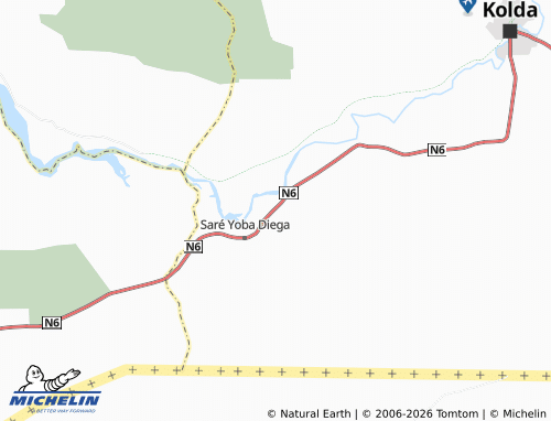 Mapa MICHELIN Kankoudron - ViaMichelin