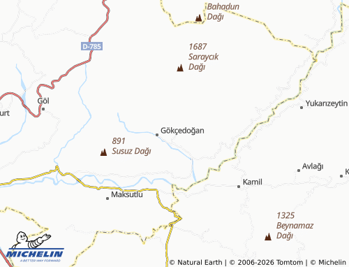 Mappa MICHELIN Bağözü - ViaMichelin