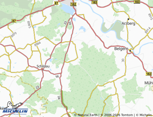 MICHELIN Taura map - ViaMichelin