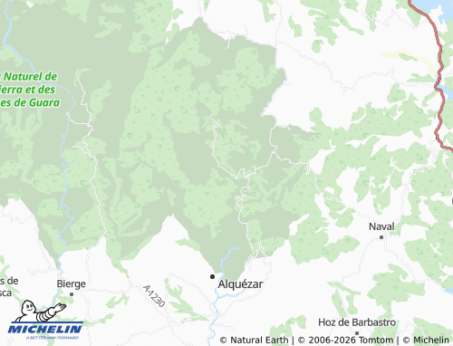 Mapa MICHELIN Lecina - ViaMichelin