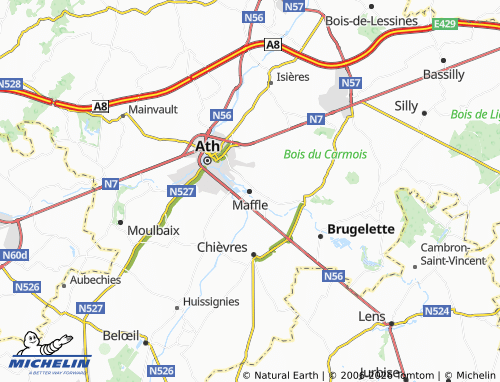 MICHELIN Maffle map - ViaMichelin