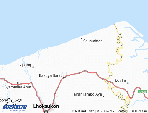 Mapa MICHELIN Alue Buya - ViaMichelin