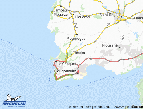 Mappa MICHELIN Trébabu - ViaMichelin