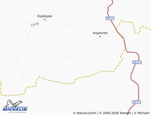 Mappa MICHELIN Irmaç - ViaMichelin
