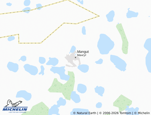 MICHELIN-Landkarte Mangut - ViaMichelin