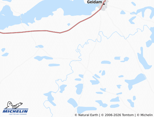 MICHELIN Maganwa map - ViaMichelin