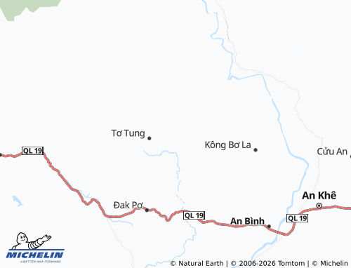 Mapa MICHELIN Kông Lơng Khơng - ViaMichelin